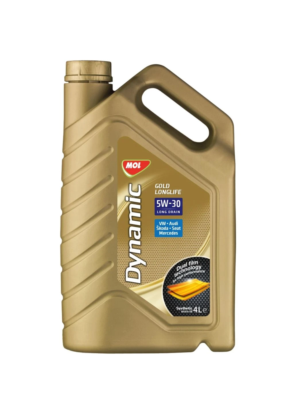 Моторное масло Dynamic Gold LongLife 5W-30 4 л (13301115) MOL (389188203)