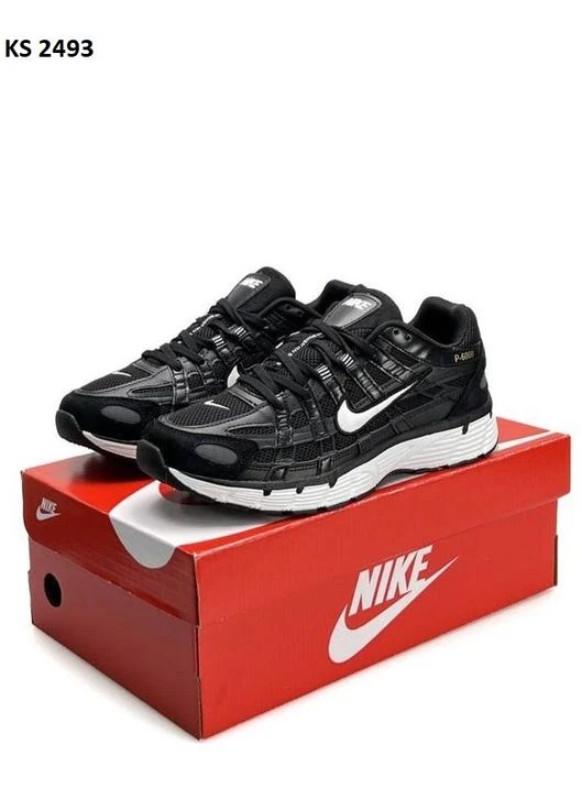 Чорні кросівки чоловічі nike p-6000 black найк п-6000 чорні демісезон No Brand