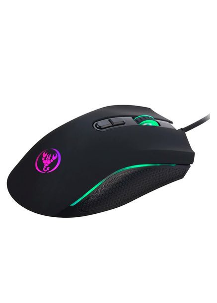 Мышь Hongsund 7D Gaming Mouse USB, RGB подсветка, Black No Brand (354179027)