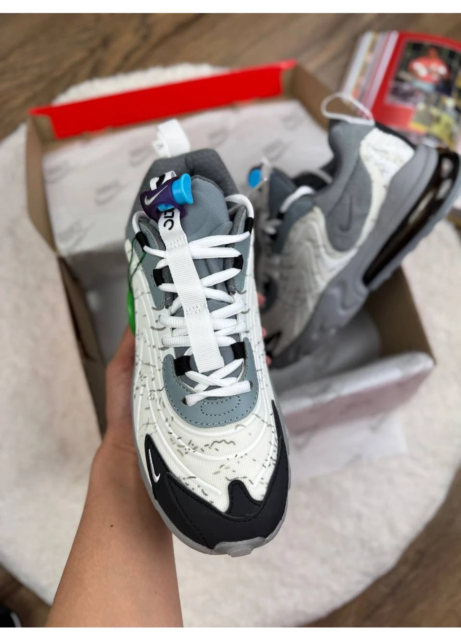 Цветные демисезонные кроссовки мужские nike air max 270 react x travis scott найк аир макс 270 No Brand
