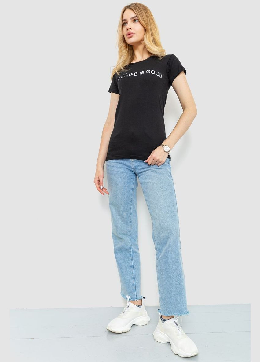 Футболка женская с принтом, цвет красный, Ager - (279537348)