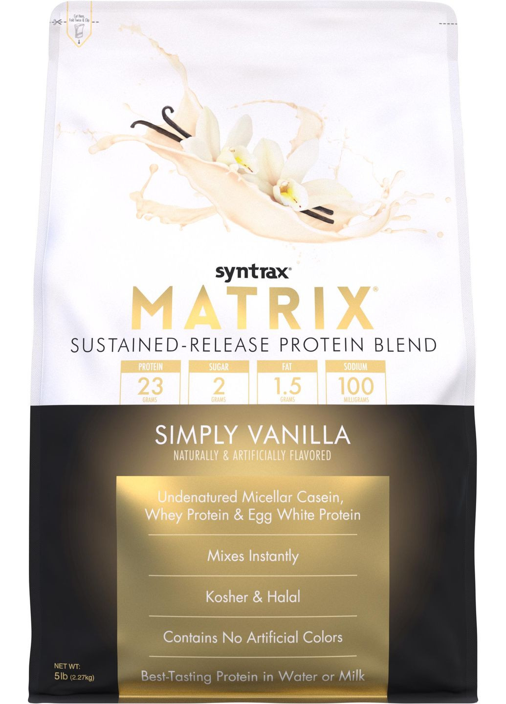 Протеїн Matrix 2.2 kg (Simply Vanilla) Syntrax (298468751)