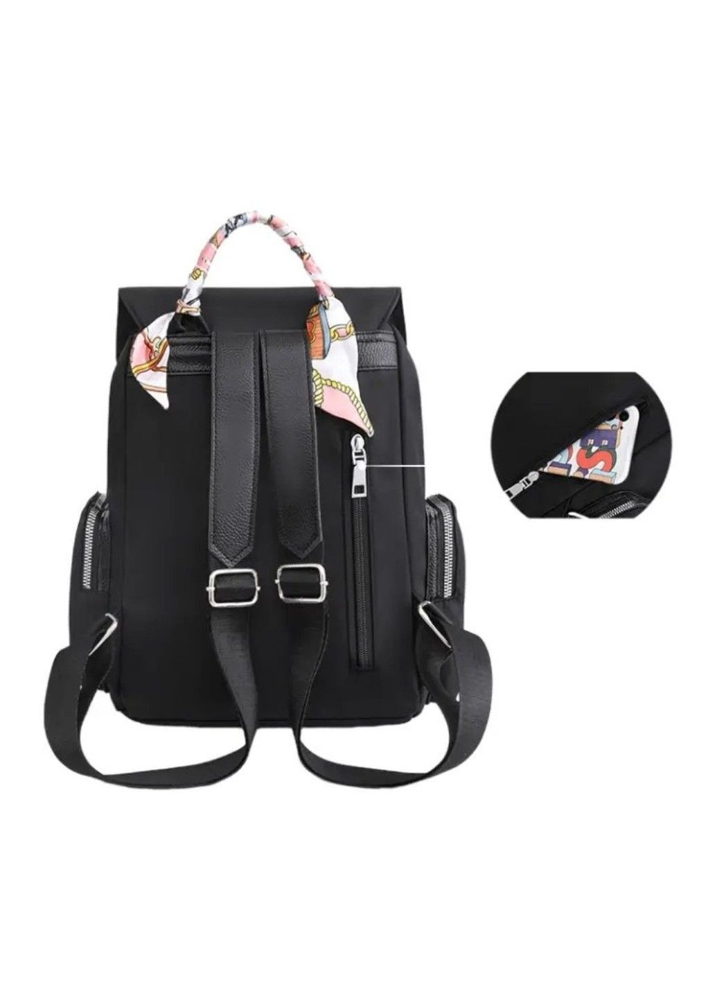Стильний міський жіночий рюкзак Dark Romantic No Brand (292015520)