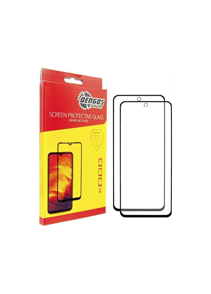 Скло захисне (m500262) DENGOS Oppo A58 4G 2pcs (367072430)