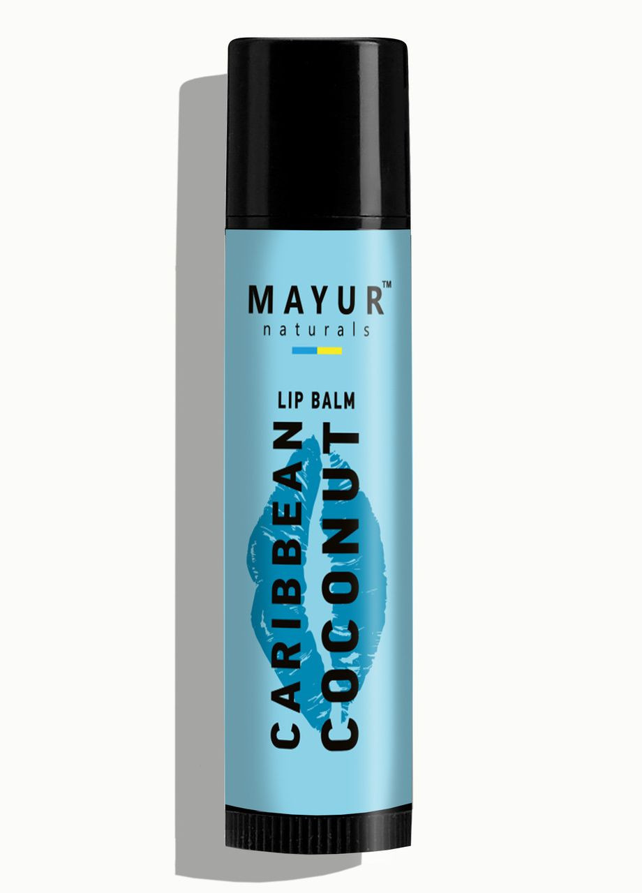 Натуральный бальзам для губ "Кокос" TM 5 г. Mayur (335976091)