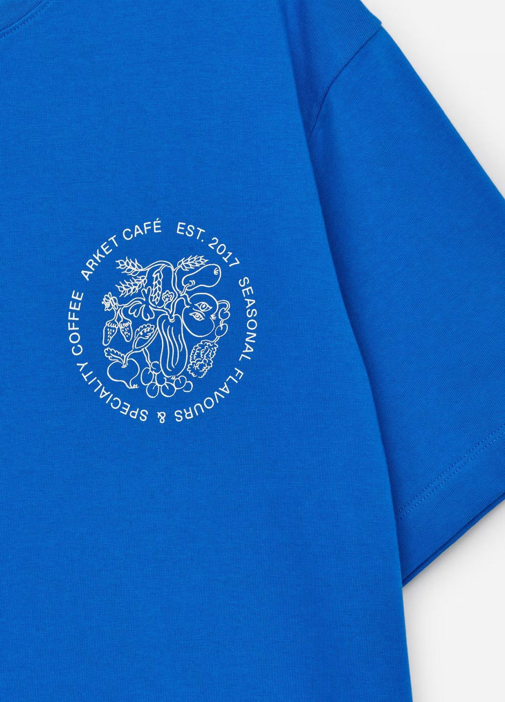 Синя футболка Arket