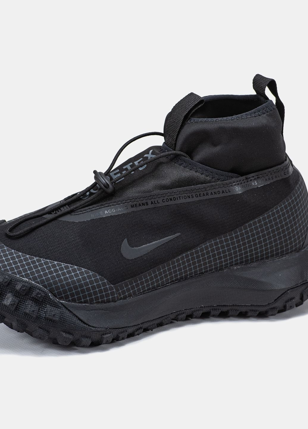 Черные всесезонные кроссовки nike gore-tex black No Brand ACG Mountain Fly