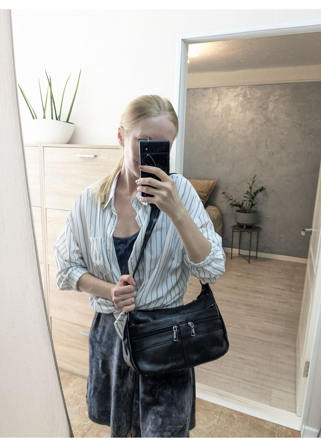 Сумка кожаная кроссбоди Vishnya (353834859)