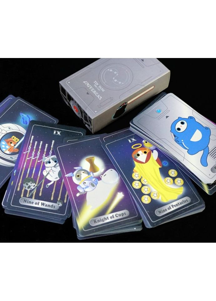 Карти Таро Інь Ян Кіт Універкот Yin Yang Cat Univercat Tarot (351372742)