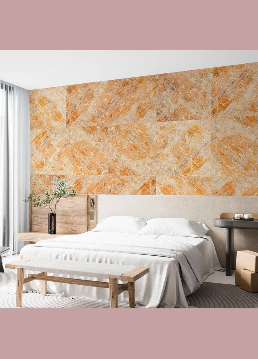 Декоративная плита ПВХ оникс 600*600*3mm (S) SW-00001621 Sticker Wall (316714961)