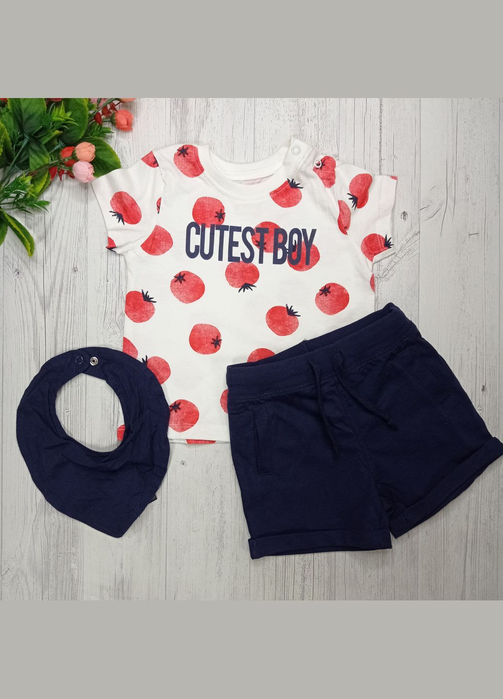 Комбінований літній літній костюм для хлопчика Lupilu