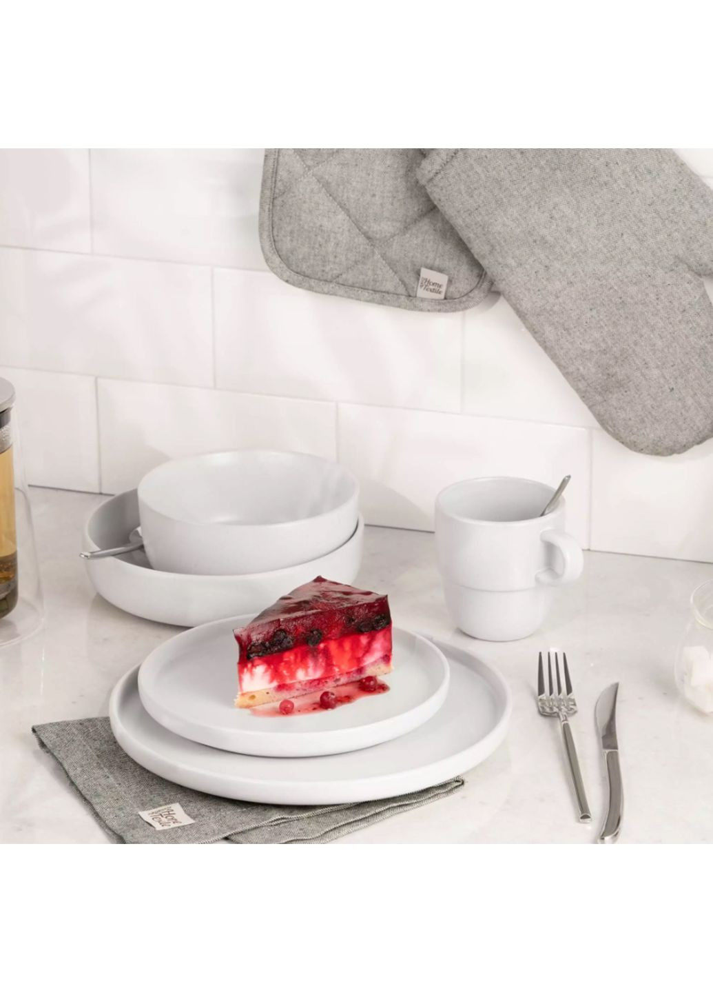 Набір посуду 18 пр. Trento AR0018TW Ardesto (335080298)