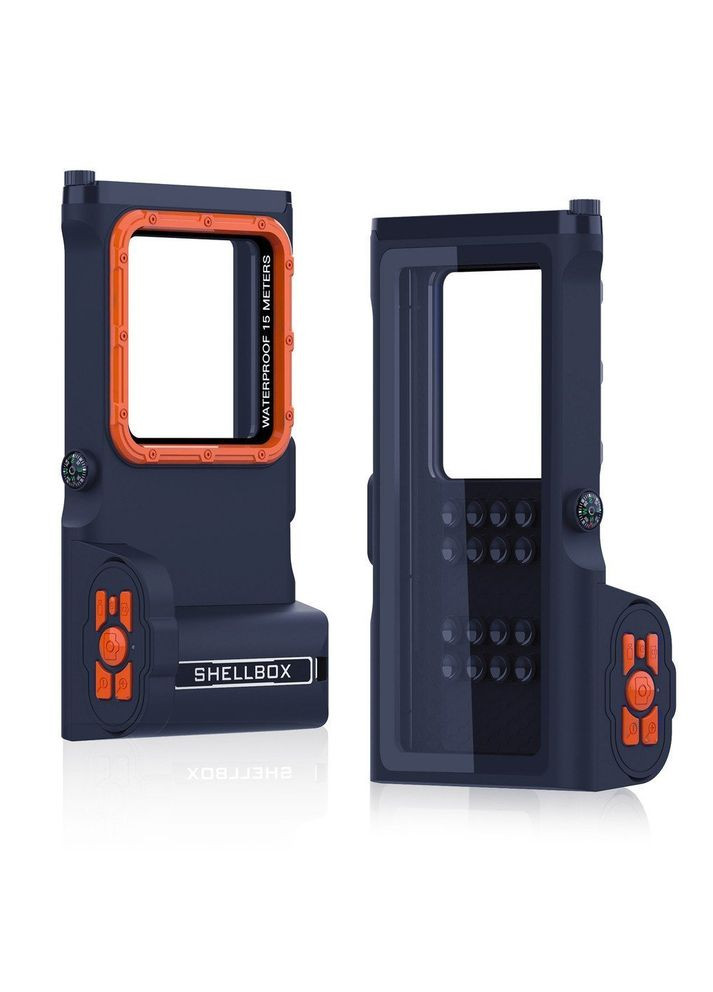 Універсальний водонепроникний чохол для дайвінгу QSK-3 (Bluetooth) синій ShellBox (352507063)