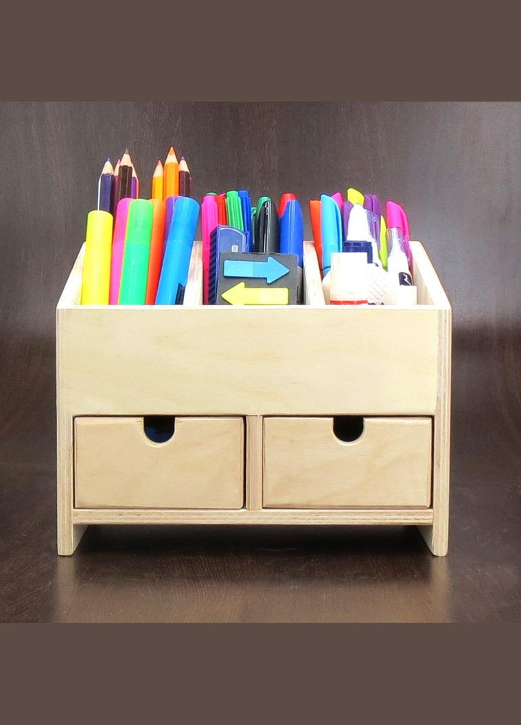 Органайзер настільний з дерева Мелроз бланже (КНЦ-006901) No Brand (328224940)