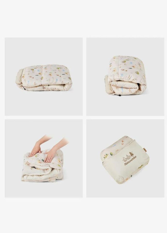 Детский спальник с капюшоном B300 CNH22SD001, бежевый Naturehike (361056135)