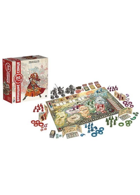 Настільна гра Вранішнє Сонце (Rising Sun) (укр) ( ) ROZUM R016UA (370762702)