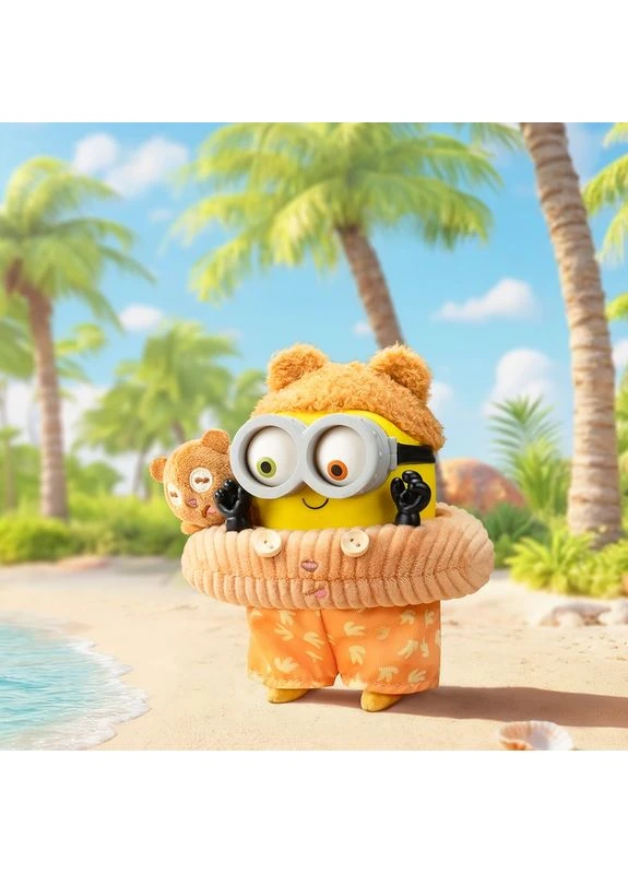 Коллекционная мягкая игрушка с кольцом РOP TOP 52Toys серии "Bob & Tim" - МИНЬОНЫ (в дисп., в ас.) POP TOP (393126268)