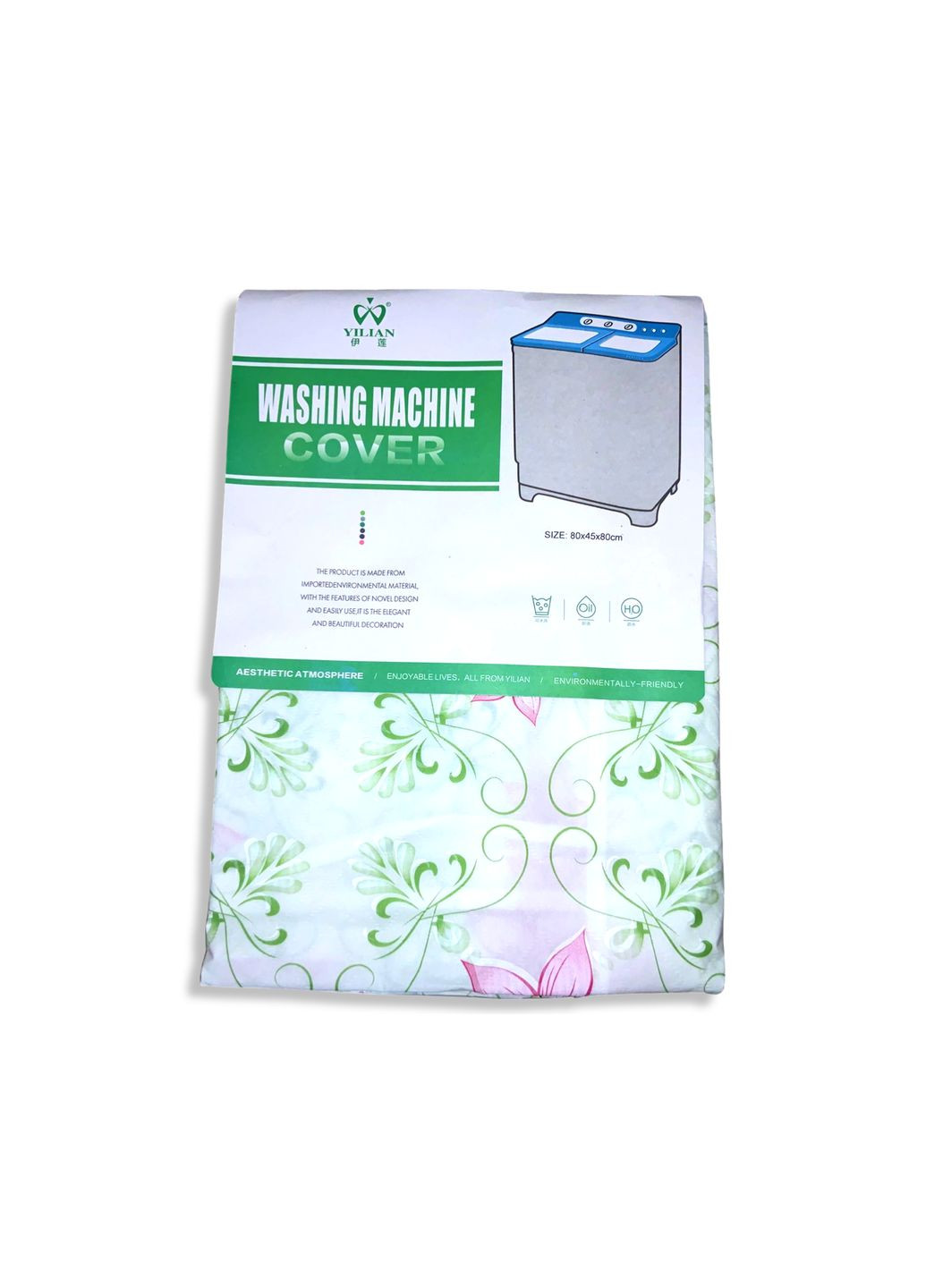 Чехол для стиральной машины полиэтиленовый Цветок с узором FROM FACTORY UHS (339104881)