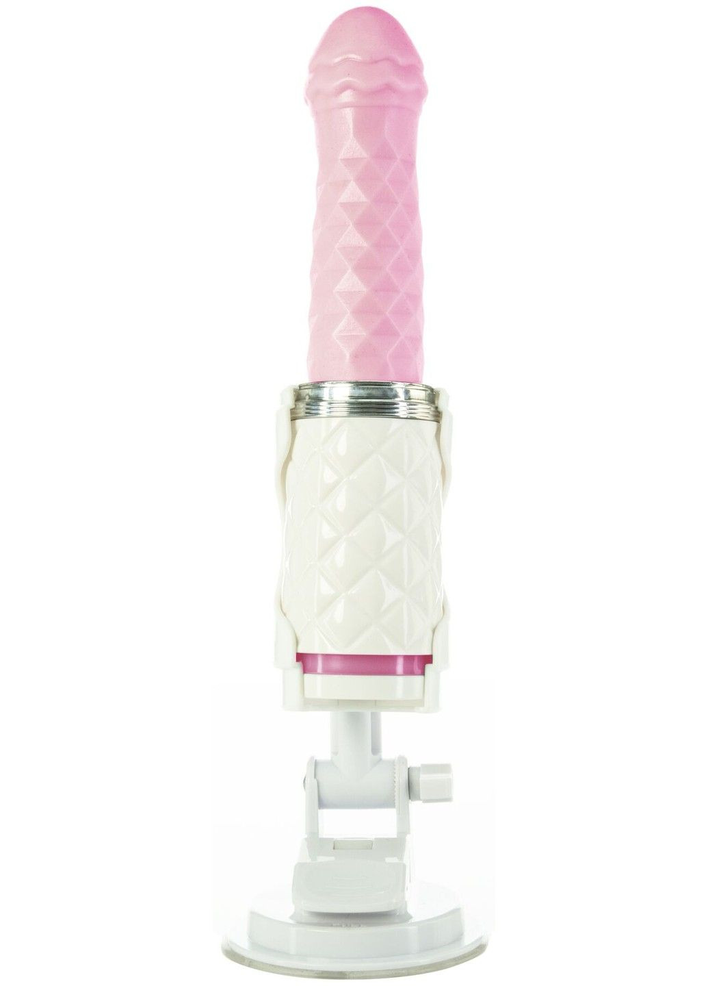 Роскошный вибратор-пульсатор с присоской - Feisty Thrusting Vibrator Pink Pillow Talk (298349930)
