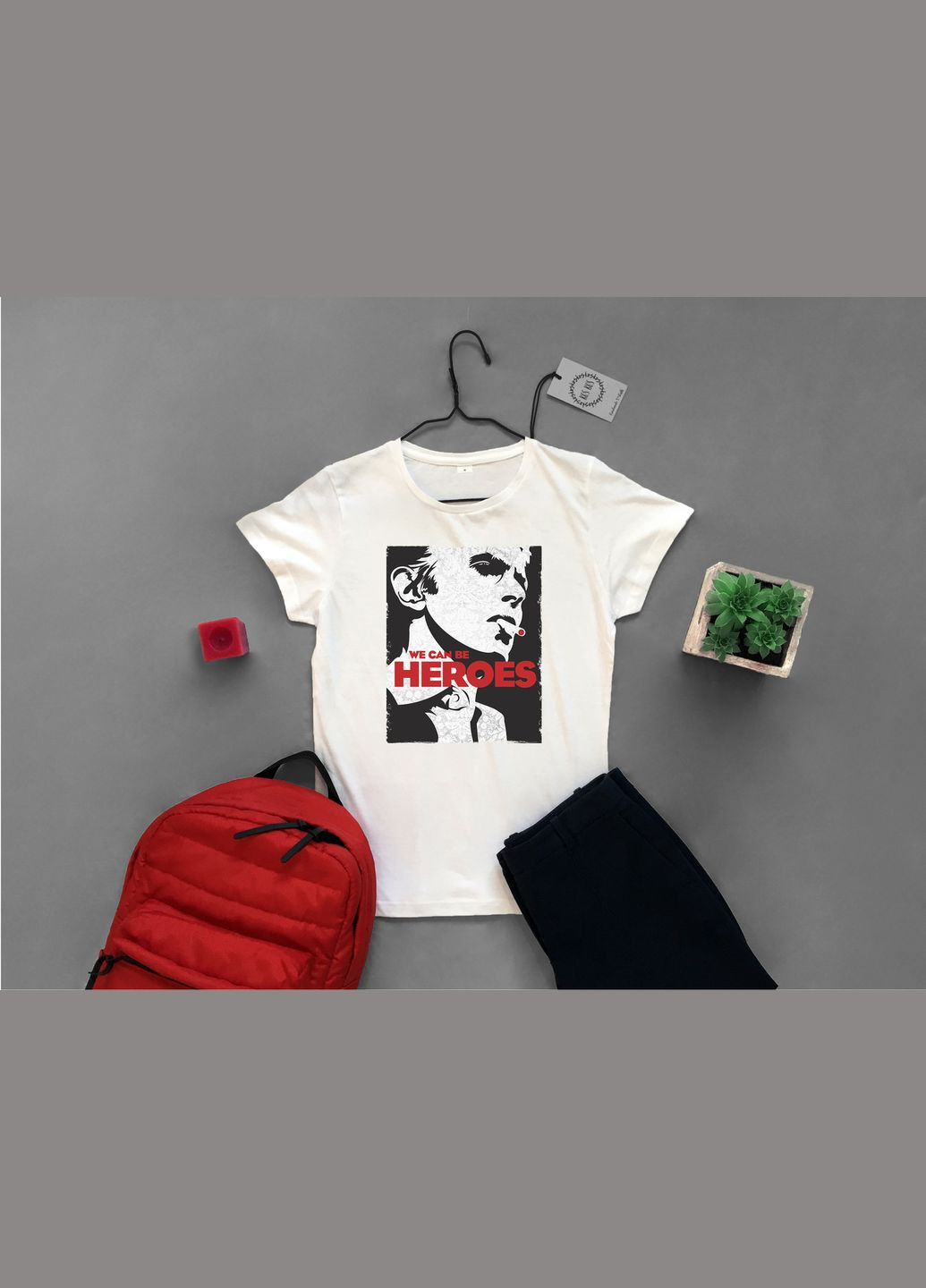 Футболка YOUstyle Bowie_heroes 0539 Gildan (279540573)