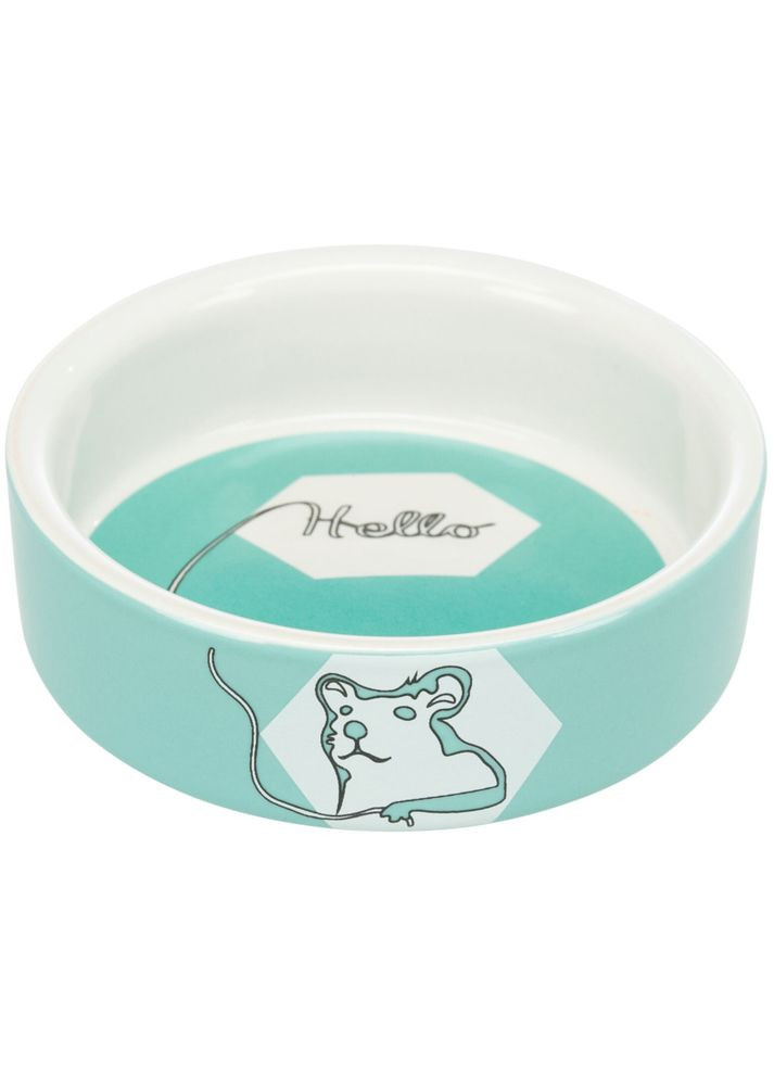 Миска для грызунов Hello Hamster хом как керамическая 8 см 90 мл Trixie (372504808)