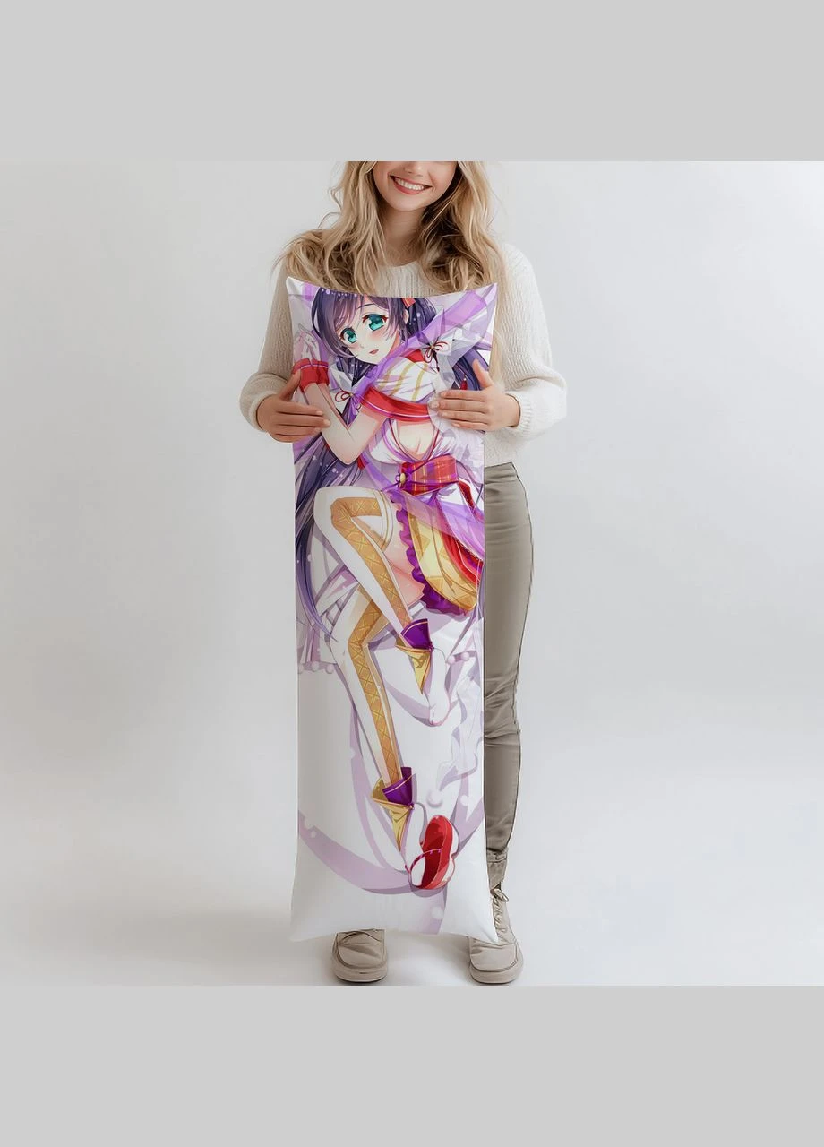 Нозомі Тоджо Любов наживо! подушка дакімакура 120*40 см No Brand (317267848)