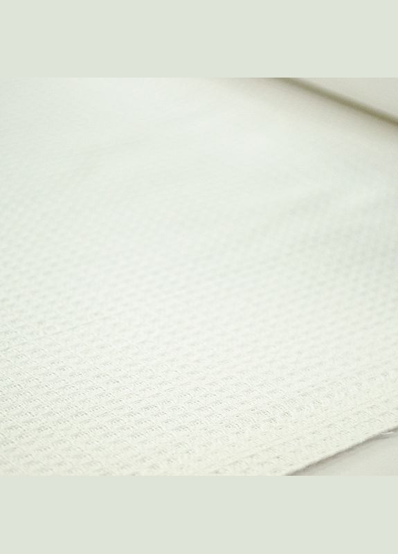 Тканина вафельна відбілена щільність 180 г/м2, склад 100% бавовна, ширина 45 см, кратність 1 м GM Textile (316219586)