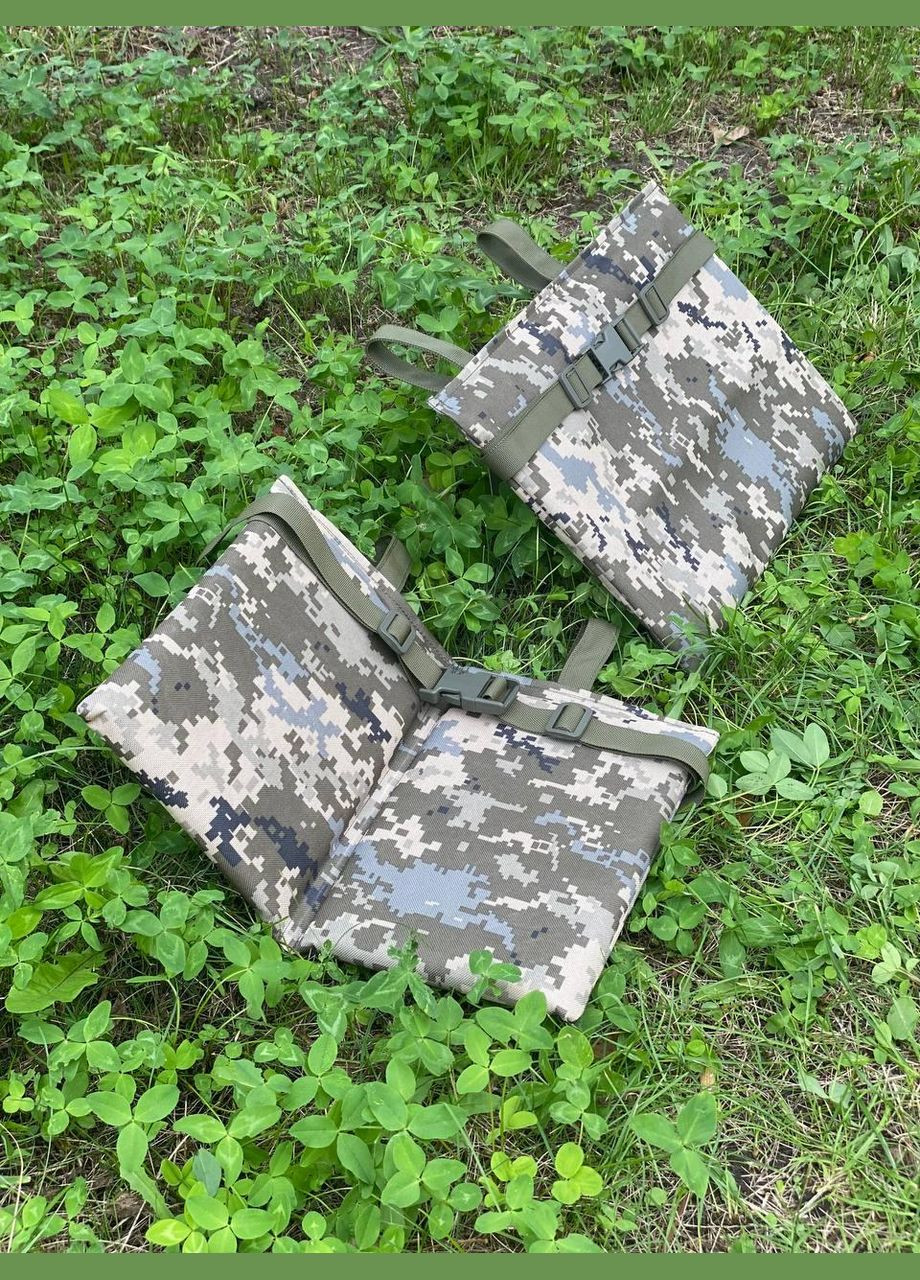 Тактичний каремат для сидіння складний (піджопник) піксель Сварог (342375372)