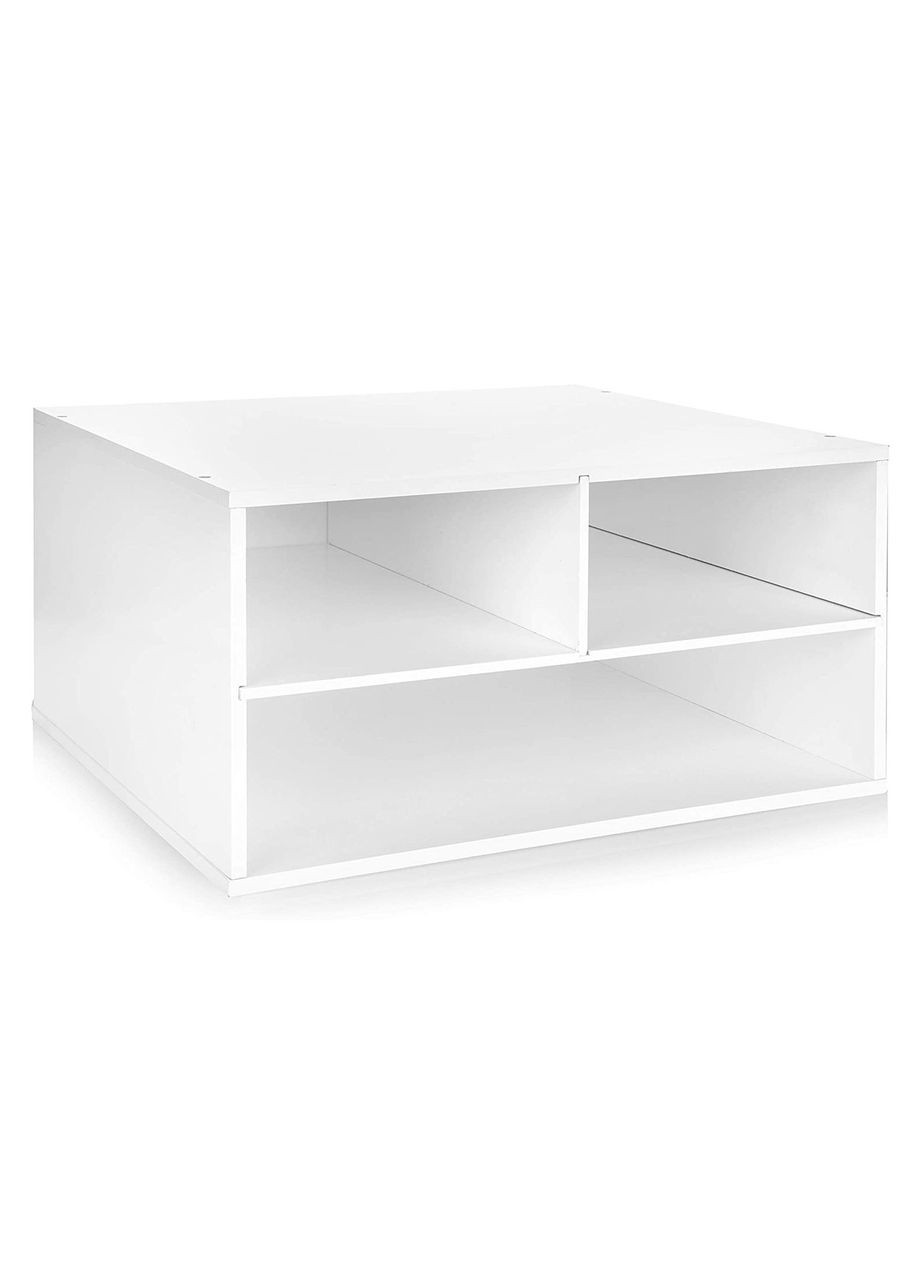 Настольная полка принтера из дерева Катаба зефир (ТДП-001420) No Brand (328414675)