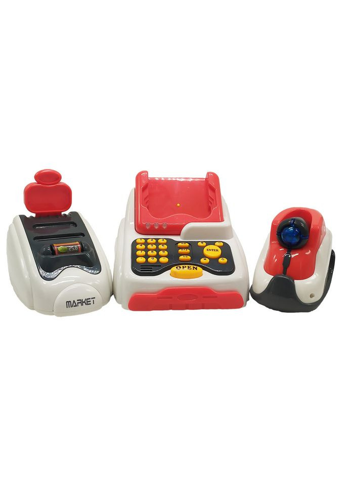 Дитячий касовий апарат 668 зі звуком Вид 3 Bambi (365641579)