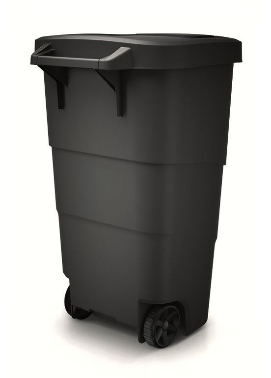 Бак для сміття Wheeler 110 л, антрацит Prosperplast (362585527)