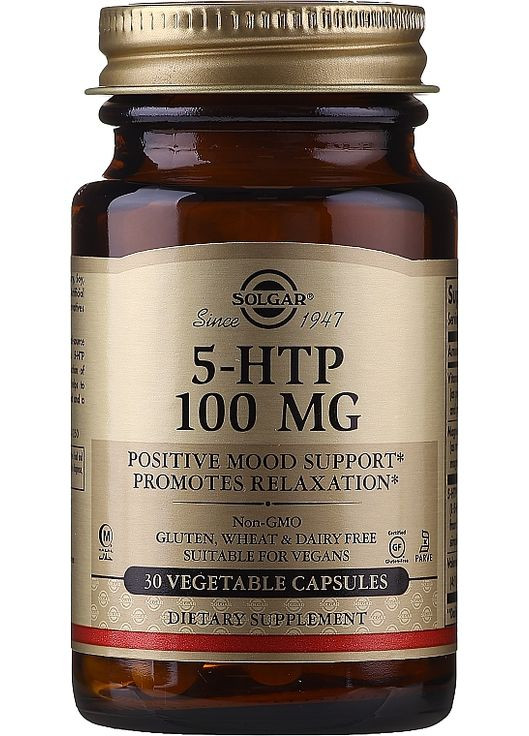 Диетическая добавка Noxidrim 5-Htp 100mg Veg Capsules 90шт (880760-26344538) Solgar (368639939)