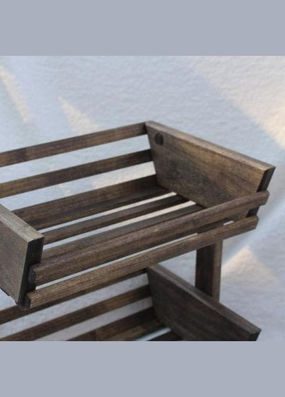 Лоток для овочів і фруктів з дерева Селера мокко (ЯХО-001210) No Brand (327849035)