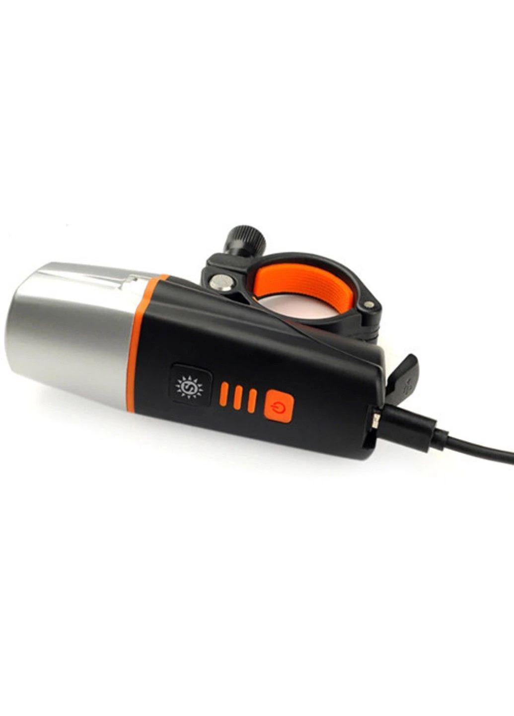 Велосипедный фонарь BC21Pro-L2 датчик света + microUSB + 6 режимов No Brand (332636912)