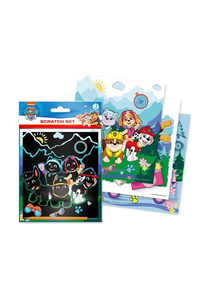 Детский набор гравюр "Жизнь – это приключение!" 200568DD 3 штуки Paw Patrol (397594401)