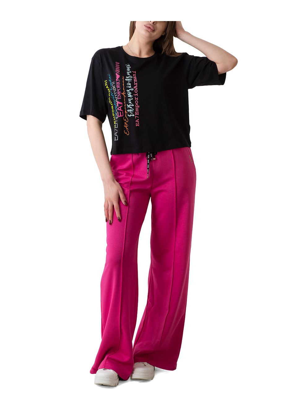 Спортивна футболка жіноча ARMANI EA7 - (319319700)