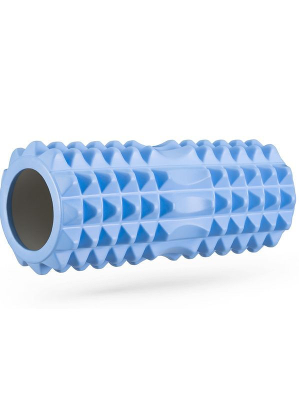 Масажний ролик Gymtek EVA 33×10,5 см, блакитний No Brand - (362947614)
