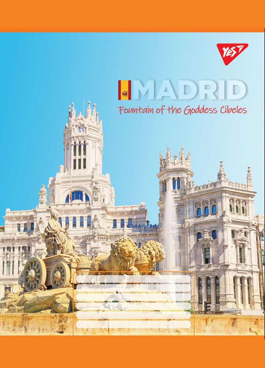 Набор тетрадей Greatest cityes А5 в линейку 60 листов 10 шт. () Yes 767158 (340402291)