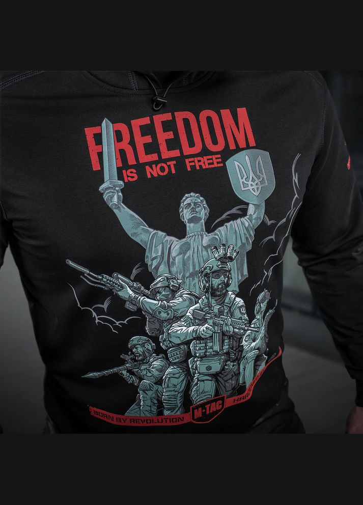 Кофта Hoodie Freedom Black M-TAC (315882712)