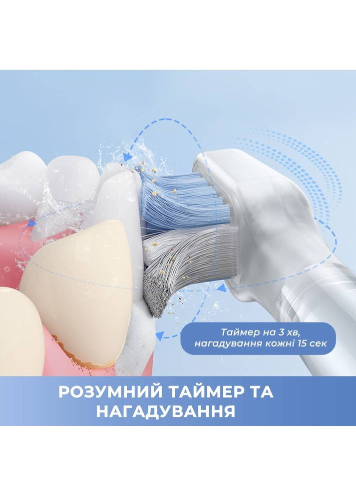 Електрична зубна щітка Fresh Pro Sliver (ATB15A-SIL) Mova (340064571)