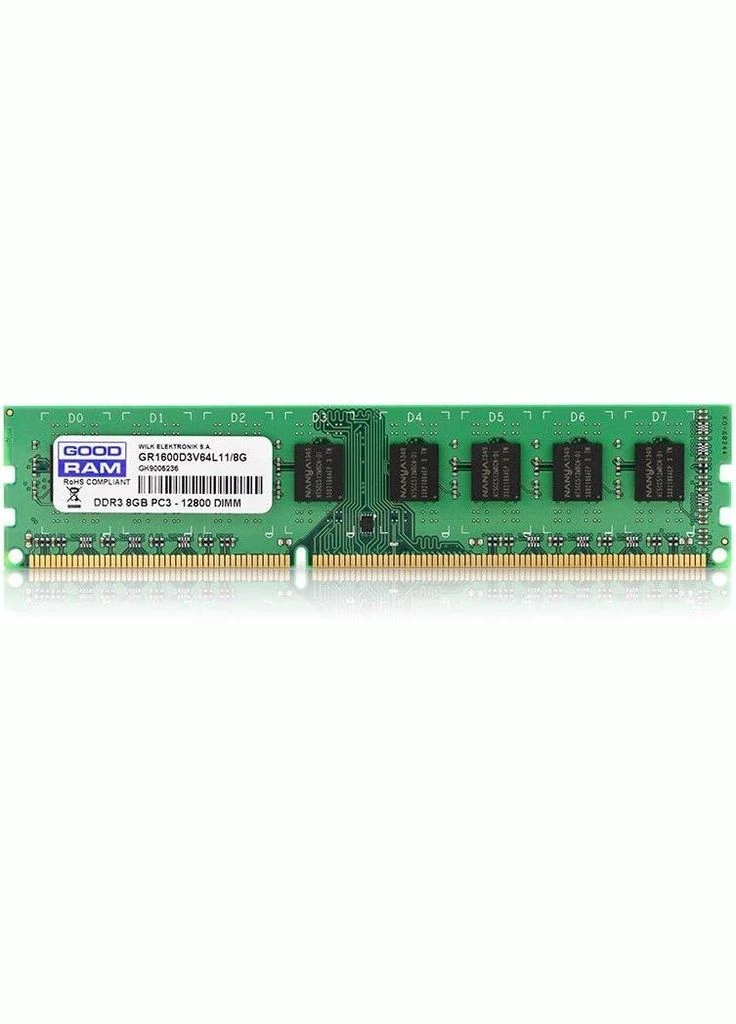 DDR3 8Gb 1600MHz, Retail Goodram (322817285)