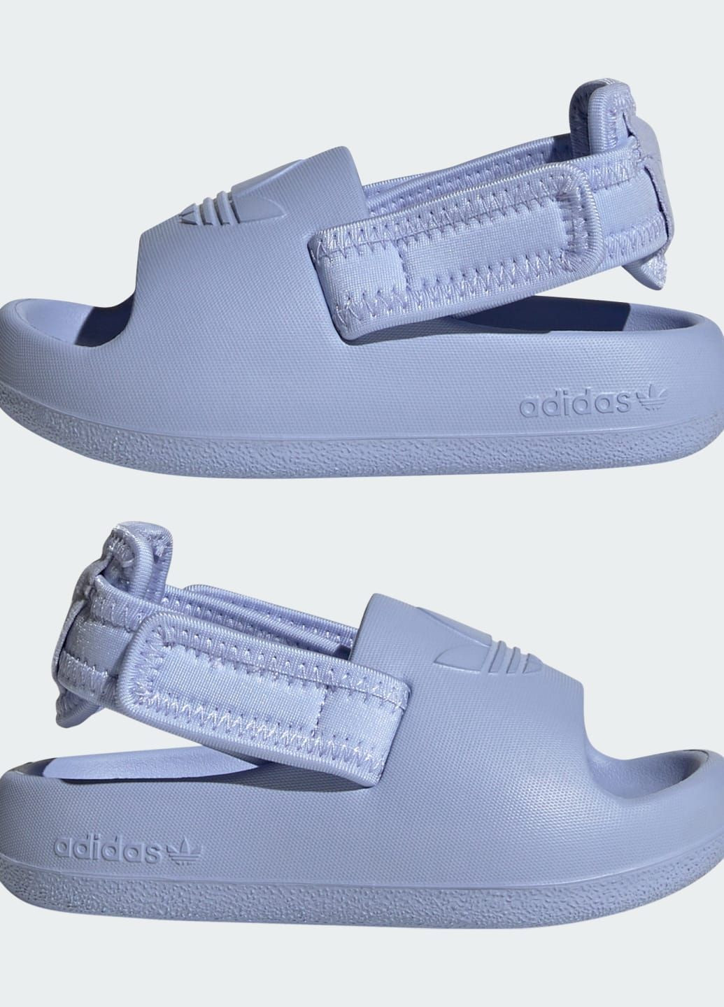 Синие спортивные шлепанцы adifom adilette adidas