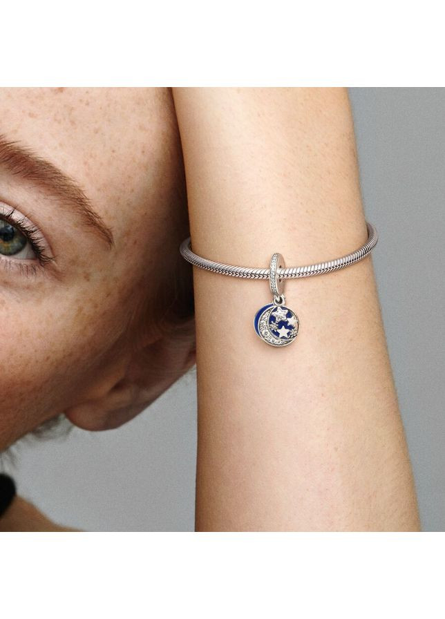 Срібна підвіска-шарм Пандора "Моя любов до тебе більша, ніж зірок на небі" 791993CZ Kabluchka (355347909)