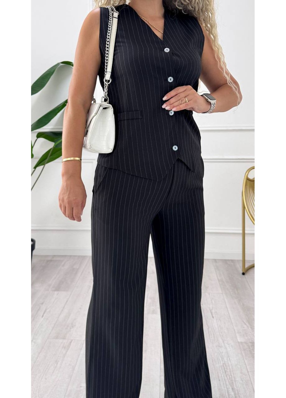 Костюм двійка (штани прямого крою + жилетка) Garna (349462227)