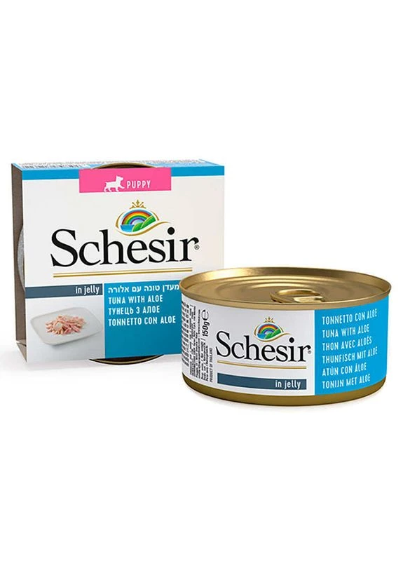 Puppy Tuna with Aloe - Консервированный корм с тунцом и алоэ для щенков - 150 г Schesir (327055984)