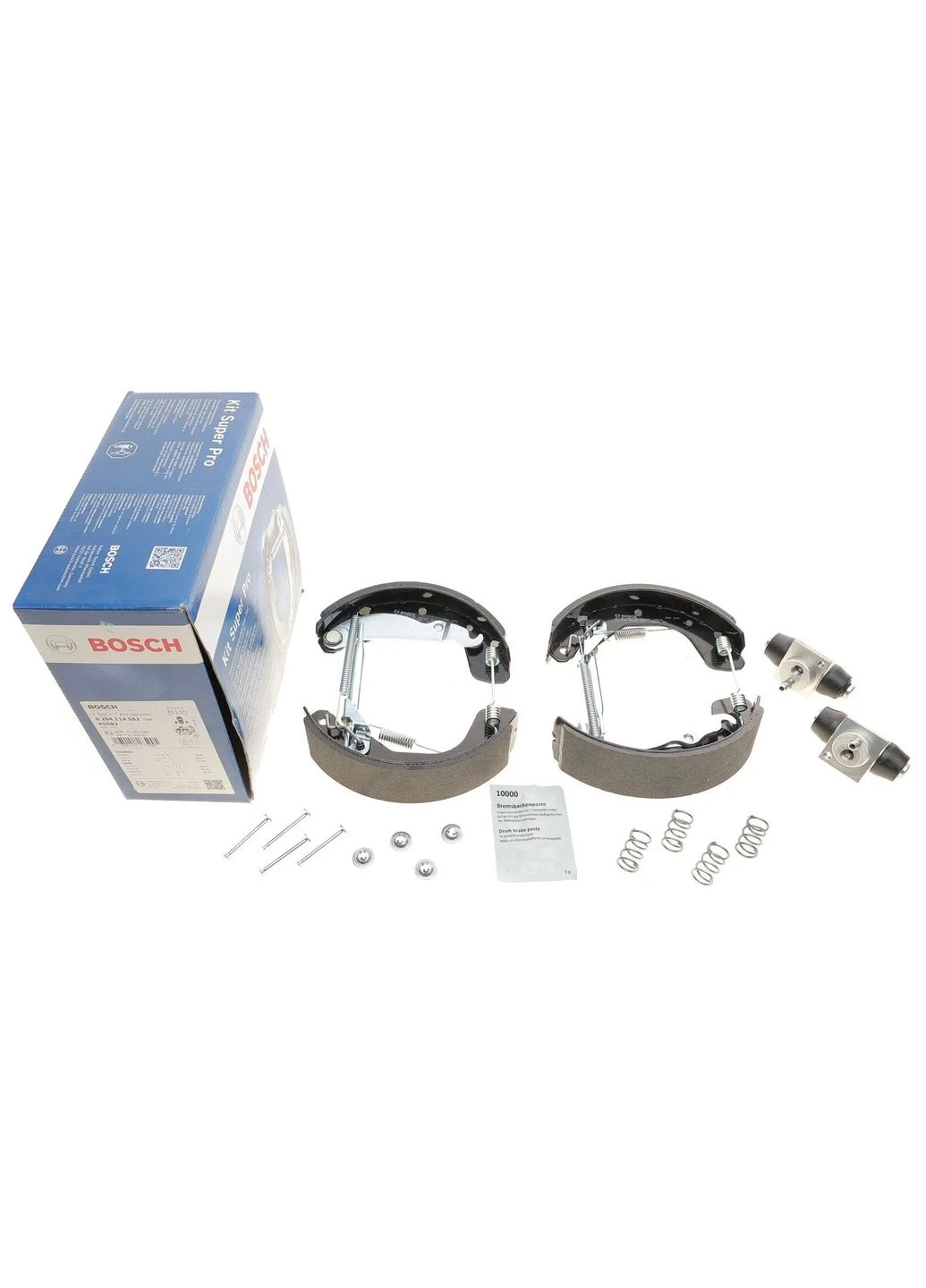 Колодки тормозные (задние) Daewoo Lanos 97-/Opel Astra F/G/Vectra A (барабани) (200x45)(+ци 0 204 114 582 UA63 Bosch (332798072)