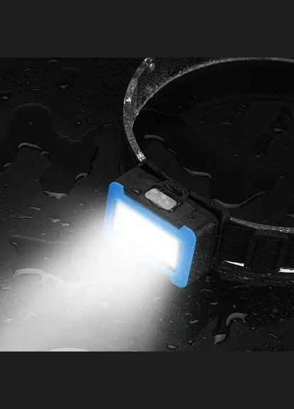 Ліхтар налобний світлодіодний COB 2068 на батарейках (1756375752) Bailong (326811548)