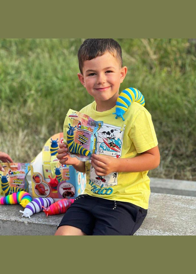 Колекційна іграшка-антистрес Слимака 30/CN22, 18 см #sbabam (316268974)