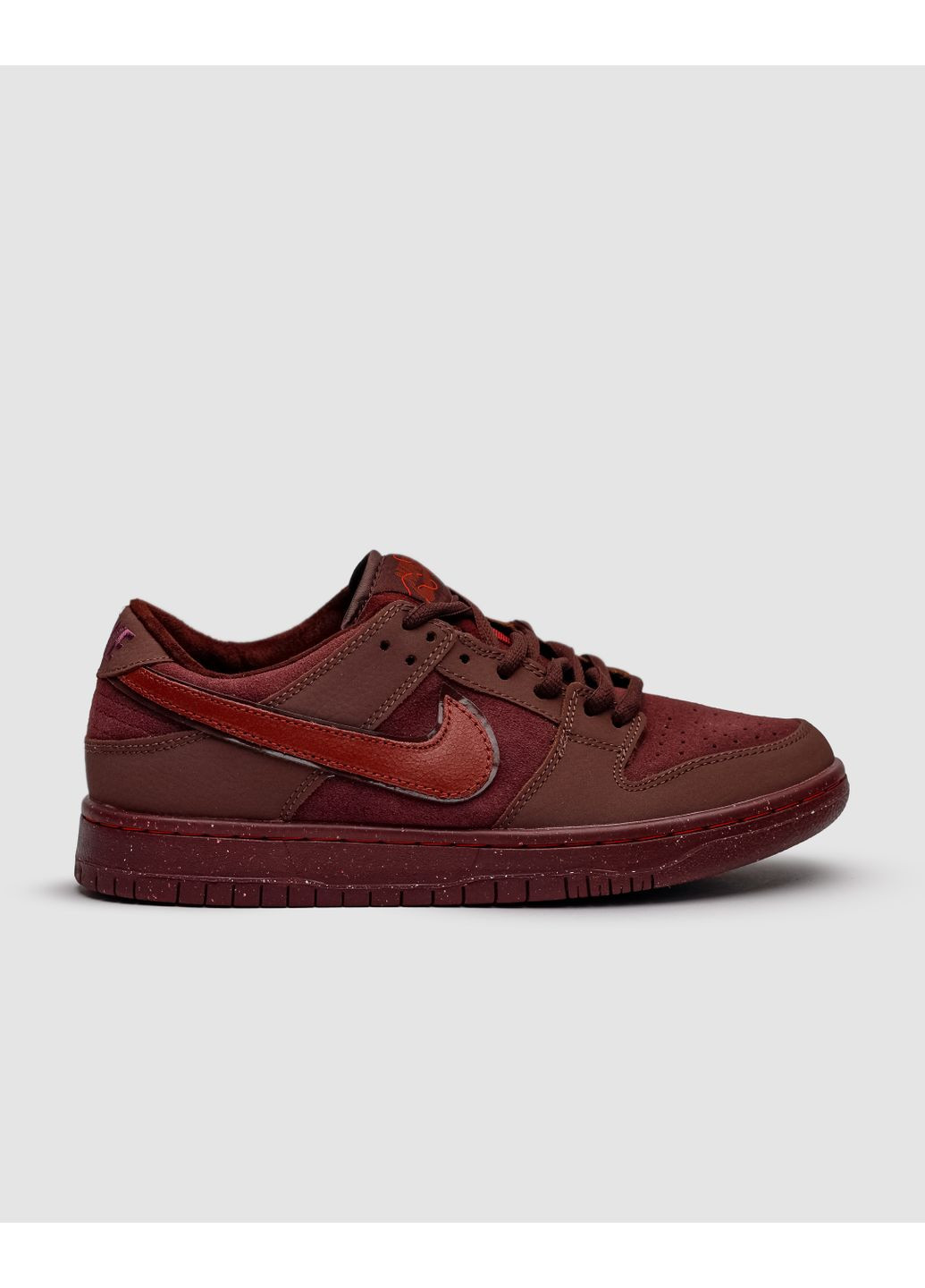 КРОСІВКИ ЖІНОЧІ NIKE SB DUNK LOW PREMIUM BORDO НАЙК СБ ДАНК No Brand комбіновані демісезони (368869736)
