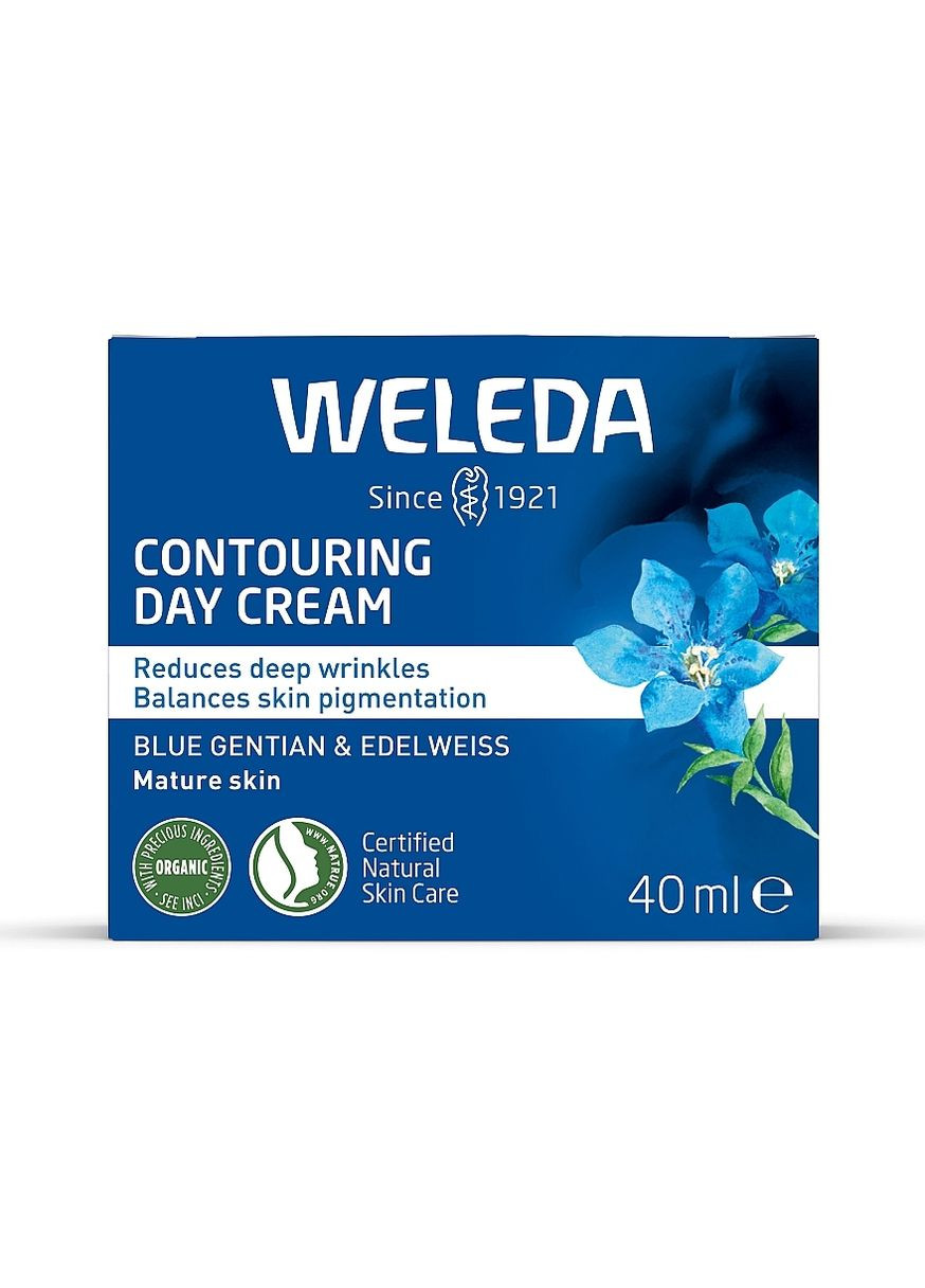 Крем-контур дневной "Голубая Джентиана и Эдельвейс альпийский" 40ml (1315029-588296) Weleda (368660865)